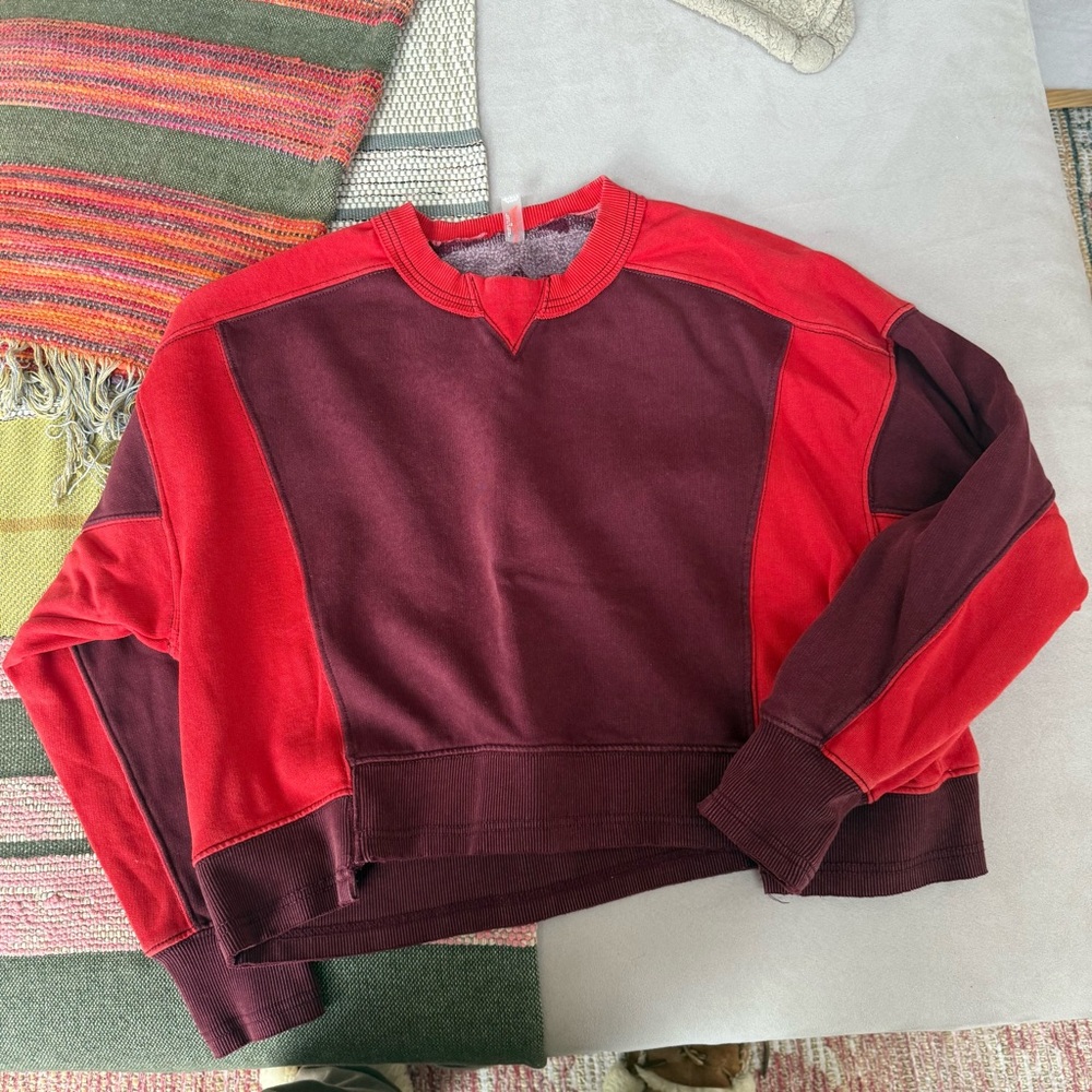 FP Movement by Free People Intercept Colorblock sweatshirt